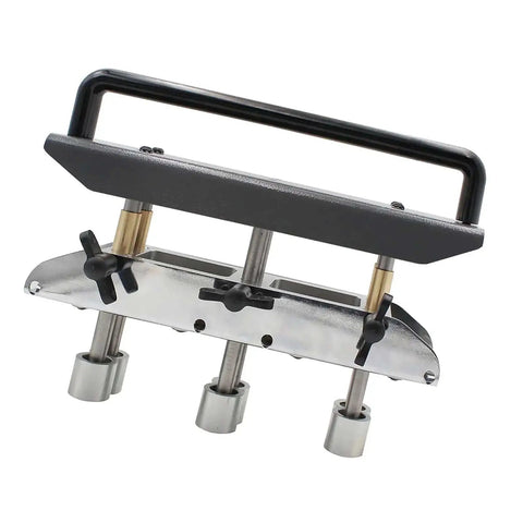 Heavy Duty Metal Sheet Roller Bender Tool For DIY Roofing And Bending Adjustable Three Station Roller With 0 To 90 Degree Angles