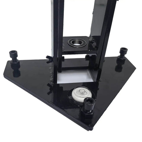 Black Pool Fence Drill Guide with Bubble Level for No Guesswork Easy and Accurate Hole Drilling Keeps Holes Straight and Aligned