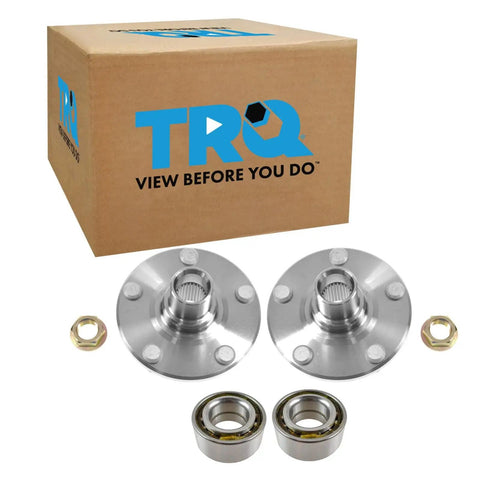 Front Wheel Bearing And Hub Kit For 1996 2000 Toyota RAV4 Two Bearings And Two Hubs Includes Easy Drop In Installation