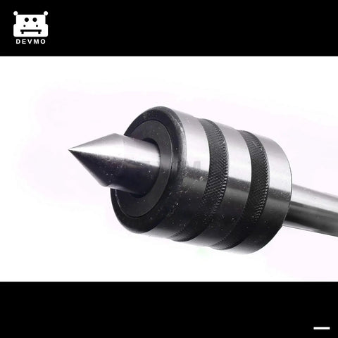 MT2 Live Center With Triple Bearing Spindle For Lathe And CNC Turning, Built Tough Hardened Steel Precision Rotating Center