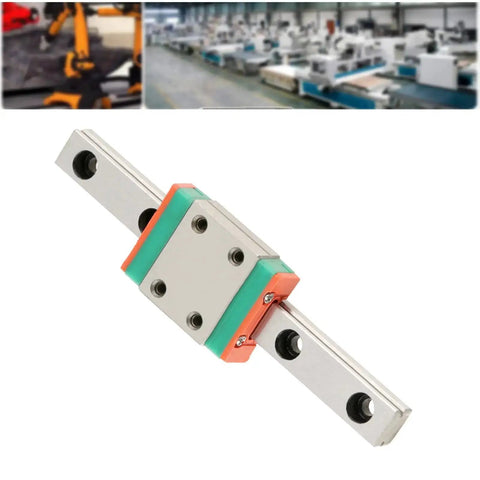 Two Piece LML7B Miniature Linear Rail Guide Set With 7mm Width Slide Block for CNC machines, lightweight precision tool