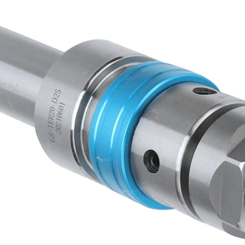 ER20 Floating Tapping Tool Holder With Telescopic Adjustment, Straight Shank CNC Lathe Tap Chuck, close-up view, 20CrMnTi steel