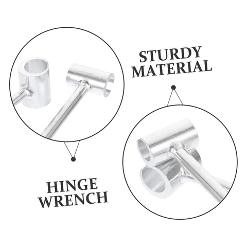 Heavy Duty Door Hinge Adjustment Tool For Precise Alignment And Quick Hinge Gap Repair, Pro Grade Adjustable Hinge Wrench By Garneck