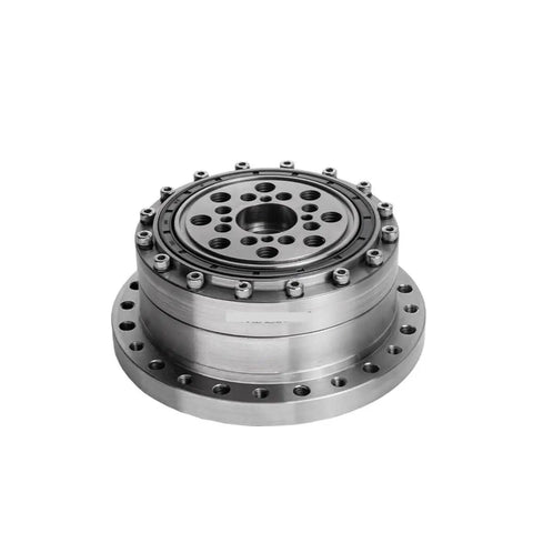 Harmonic Drive CS-32-II Pro Grade High Precision Strain Wave Gear Reducer for industrial robotics and motion control, metal body.