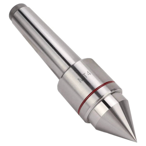 Triple Ball Bearing Heavy Duty Lathe Live Center For Metal Lathe CNC Work And High Speed Machining, MT4 with extended spindle