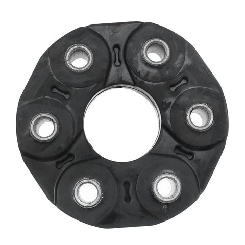 A-Premium drive shaft flex joint coupling, black rubber body with six metal insert sleeves