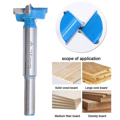 Self Centering Hole Saw Cutter Drill Bit For Woodworking 35mm Core Drill Bit Boring Tool with application examples