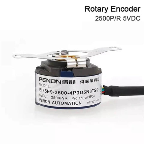 Top Notch 2500P R 5VDC Switch Encoder For AC Servo Motor Driver Kits EI35E9 2500 Series showing model details