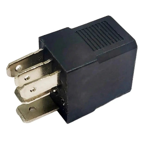 Beefed-Up 12V DC Automotive Power Relay 35A SPDT 5 Pins Quick Connect For Cars And Trucks, CM1-R-12V ACM13221, side view
