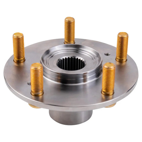 2 Piece Front Wheel Bearing And Hub Kit For Honda Accord Civic Element Tl Tsx And Acura Ilx Ride Ready Heavy Duty Hub Bearings Set With Sealed Bearings, close-up of hub component