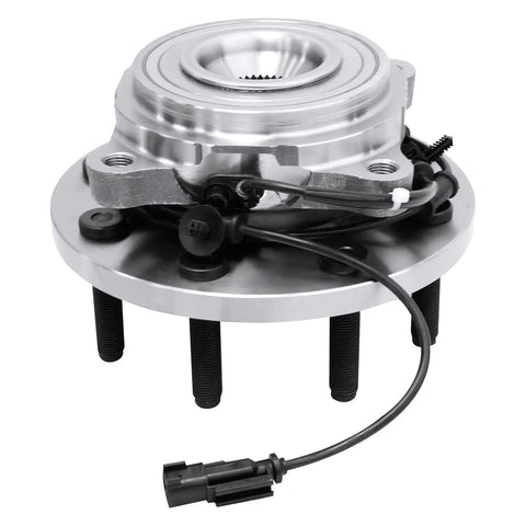 4WD Front Wheel Hub Bearing Assembly Pair for Dodge Ram 2500 3500 2009 2010 2011 Front 8 Bolt Hub With ABS Sensor Wire