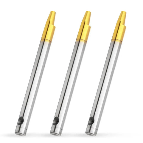 3 Pc Direct Replacement Punch And Die Set For JN1601 Nibbler Pro Grade Blades Kit with gold tips for heavy-duty steel construction