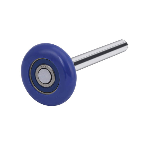 10 Pack Blue 2 Inch Nylon Garage Door Roller With 7 Inch Stem Quiet Durable High Load 6200 2RS Double Sealed Precision Bearings