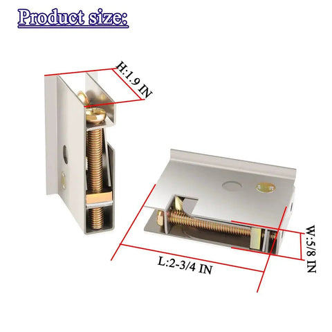Dimensions of Sliding Patio Door Rollers For Pella Doors Compatibility, 0C5Y00P0 Series, 1-1/2 Inch Steel Ball Wheel Bearing.