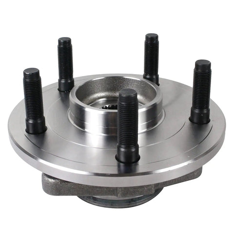 Front view of Front Wheel Hub And Bearing Assembly 515072 Compatible With 2002 2008 Dodge Ram 1500 5 Lug Replacement