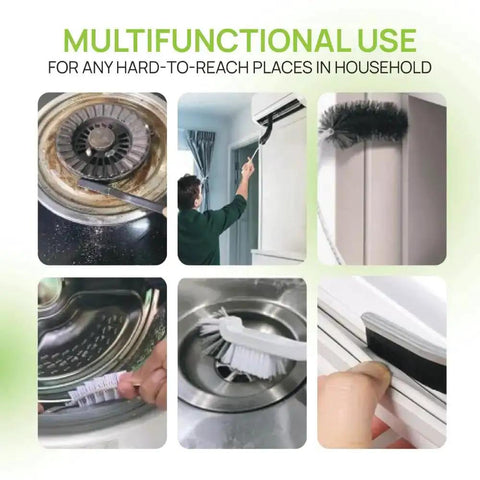 All In One Washing Machine And Dryer Vent Cleaning Kit With Long Handle Brushes cleaning various household areas