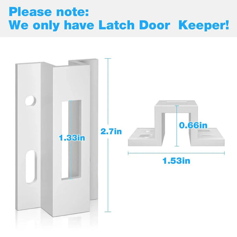 Sliding Door Keeper And Hook Style Latch Replacement E2124 Latch Lock For Micron 1200 Series And Viking with dimensions