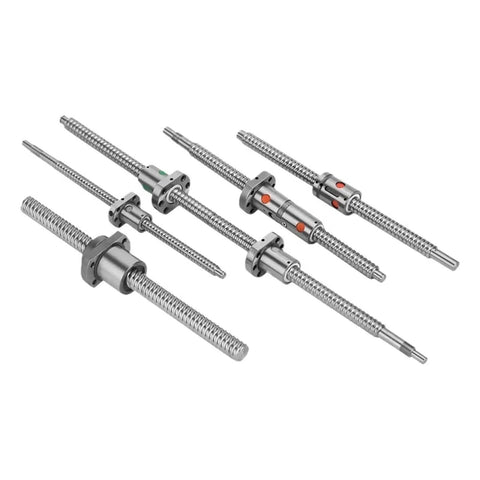 Pro Grade CNC Ball Screw With Nut Anti Backlash 500 To 950mm Length DFU3210 Compatible ballnut assembly
