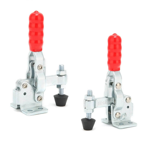 Pro Grade Toggle Clamp For Drill Press, Small Quick Release Vertical Clamp For Woodworking Jigs And Fixtures, Welding And More