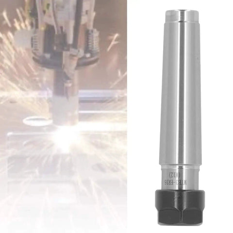 Shop Ready Collet Chuck Holder for CNC Lathes with ER16A Tooling, 3MT Manganese Steel Build, 1 to 10mm Clamping Range