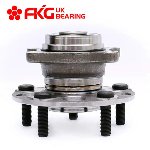 Front view of Rear Wheel Bearing Hub Assembly For 2006-2011 Honda Civic ABS LX DX GX 1.8L, 5 Lug, Left And Right, Set Of 2
