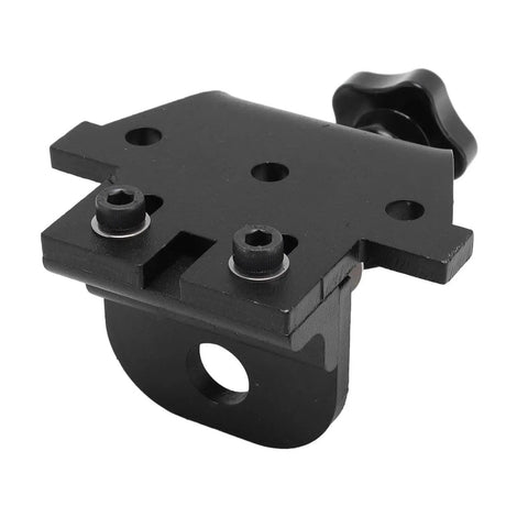 Side view of 3 In 1 Dowel Jig Kit With Adjustable Width Self Centering System And 8mm 10mm 15mm Drill Bits for woodworking and DIY projects.