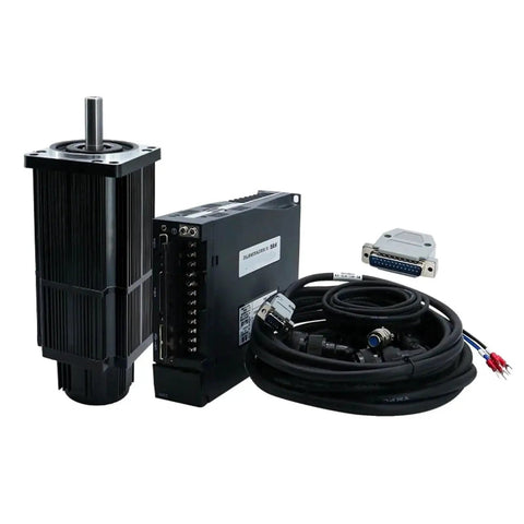 WENBIXIA 110ST-M04030 servo motor with AC drive and bundled cables, three-piece kit