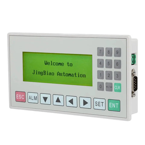 3.7 Inch Text Display HMI For PLC With RS485 RS232 Serial Port And Cable Included