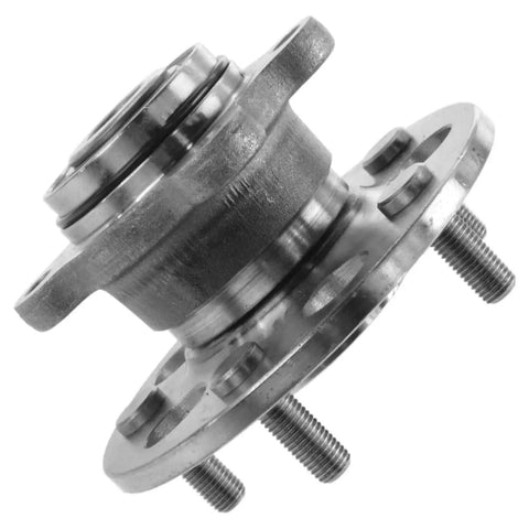 Rear Wheel Bearing And Hub Assembly With ABS Sensor Direct Fit Replacement For Honda Civic 2006 Through 2012, metal construction