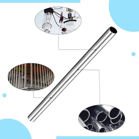304 Stainless Steel Capillary Tube Set 4mm OD 1mm Wall 250mm Length Weldable Metal Pipe, ideal for industrial use and crafts, smooth bright surface.
