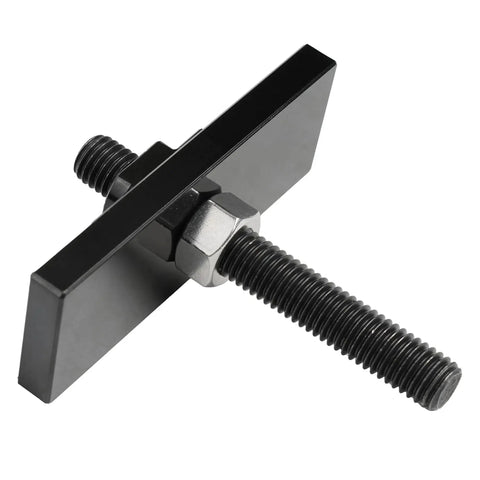 Side view of Needle Bearing Puller Tool for Toyota 8 Inch IFS Clamshell Front CV Axle SD20B, heavy duty iron construction.