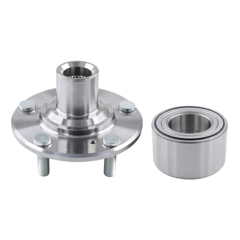 2 Pack Front Wheel Hub And Bearing Kit For Honda Civic 2012 2013 2014 2015 Includes 2 Front Wheel Bearings And 2 Front Hubs OEM Quality Replacement