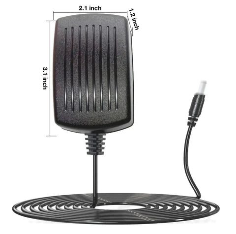 24V AC DC Adapter Replacement For ENG Equipment Model 6A-181WP24 6A181WP24 24V DC 0.75A 16W Plug And Play Switch Mode Power Supply Wall Charger Mains PSU with dimensions