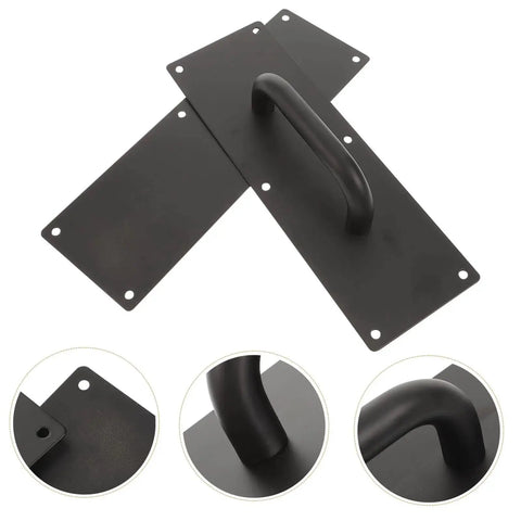 304 Stainless Steel Push Pull Door Handle With Screws For Fireproof Passages, Sliding Doors, Closets, Barns And Kitchens
