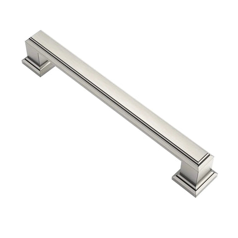 10 Pack Brushed Satin Nickel Cabinet Pulls 5 Inch Hole Center Cabinet Handles For Cabinets And Drawers Kitchen Furniture Hardware Solid