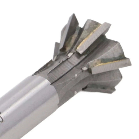 25Mm Dovetail Milling Cutter With 6 Flute Carbide End Mill 60 Degree Straight Shank For Ferrous And Nonferrous Metals