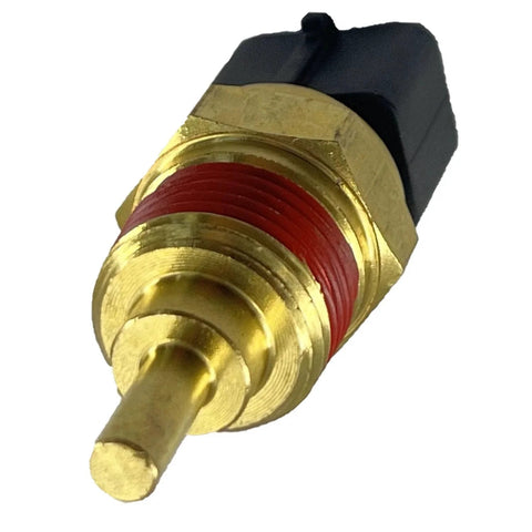 Close-up of coolant temperature sensor for Hyundai Elantra Accent Sonata Tucson Soul Rio Forte Optima and more with OEM fit