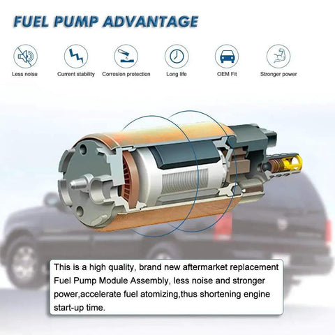 Cutaway view of Fuel Pump Module Assembly For 2001 2002 2003 Ford Ranger 4.0L V6 And Mazda B2300 B3000 B4000 4.0L