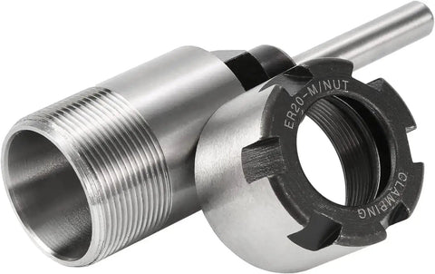 Quarter Inch Shank Router Bit Collet Extension Chuck Converter Adapter That Lets You Run One Half Inch And One Quarter Inch Shank Bits