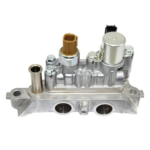 VVT Solenoid Front Spool Valve Assembly 15810-R70-A04 for 3.5L V6, metal construction, close-up view, OE replacement for Accord Odyssey