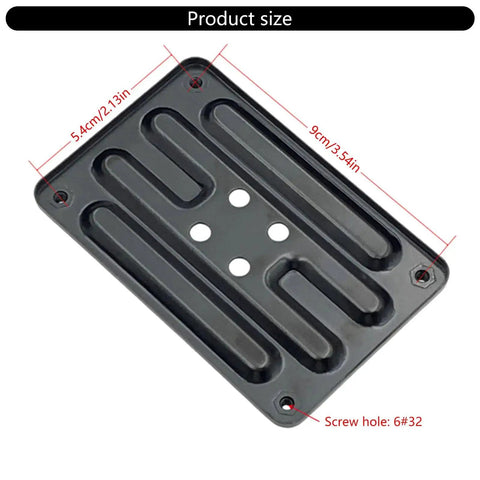 AM4 CPU Water Block Backplate For Water Cooling System Install Panel Back Panel Processor Plate with durable iron construction