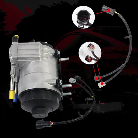 Drop-In Fuel Pump Assembly For Ford Super Duty F250 F350 F450 F550 And Excursion 2003 2007 6.0L V8 Replacement with connectors