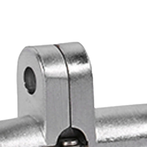 Close-up of Invisible Cabinet Hinge For Sliding Doors 180 Degree Cross Hidden Zinc Alloy Hinge OEBUAFI, rust-resistant metal