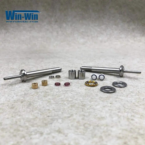 Waterjet Spare Parts 87K Swivel Maintenance Kit One Quarter Inch 90 Degree Repair Kit For Water Jet Cutting Machine Pump 94K 0150931 includes swivel seal rings, backup rings, shafts, needle thrust bearings, antivibration assemblies, O rings displayed on a textured background.