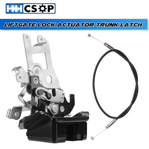 Liftgate Lock Actuator And Tailgate Latch Motor For Sequoia 2001 2002 2003 2004 2005 2006 2007 4.7L Rear Hatch Back Door Latch And Cable Assembly OE Replacement 931861 693010C010 646800C010 displayed
