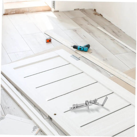 Stainless Steel Hidden Door Bookcase Hinges For Heavy Duty Cabinets And Doors With Rotating Shaft Torque Invisible Pivot System on floor next to door installation tools