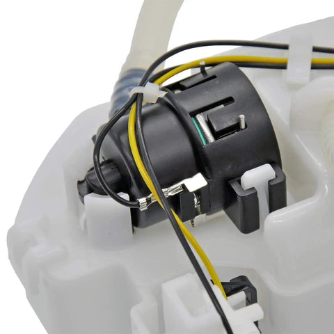 Close-up of the Honda Civic Fuel Pump Module Assembly for 2001 Through 2005 L4 1.3L 1.7L 2.0L Engines Drop In Direct Fit Replacement SP8011M