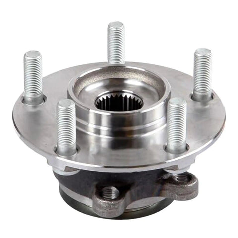 Front view of Front Wheel Hub Bearing Assembly 513298 for Nissan Rogue 2008 2013 Rogue Select 2014 2015 Sentra 2007 2012 with five lug and ABS