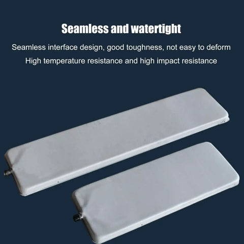 Heavy Duty Condensate Drain Pan Kit With Durable Plastic Tray And Drain Fitting For Efficient Water Collection And Release