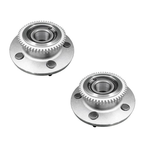 Pair Of 2 Front Wheel Hub Bearing Assemblies For 2000 2001 Dodge RAM 1500 RWD Direct Fit Replacement Kit image